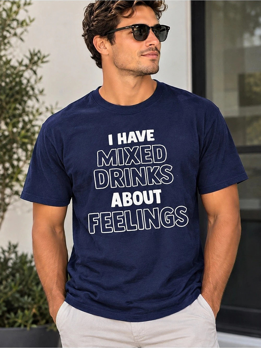 Hybrid Graphic Short Sleeve Tee in Blue Like New
